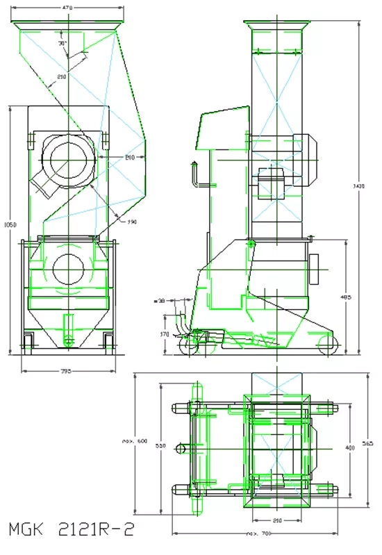 GRANULATOR MGK 2121R-2