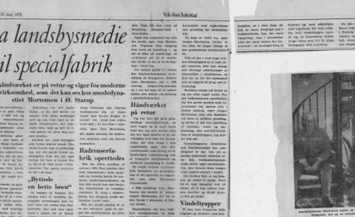 Billede af artikel fra 1972