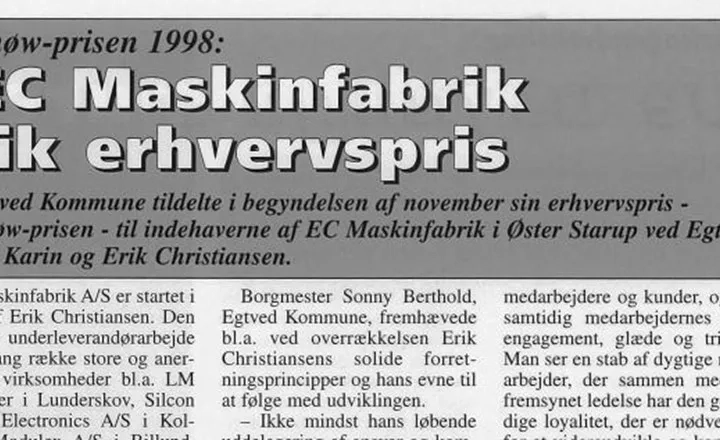 Billede af artikel fra 1998